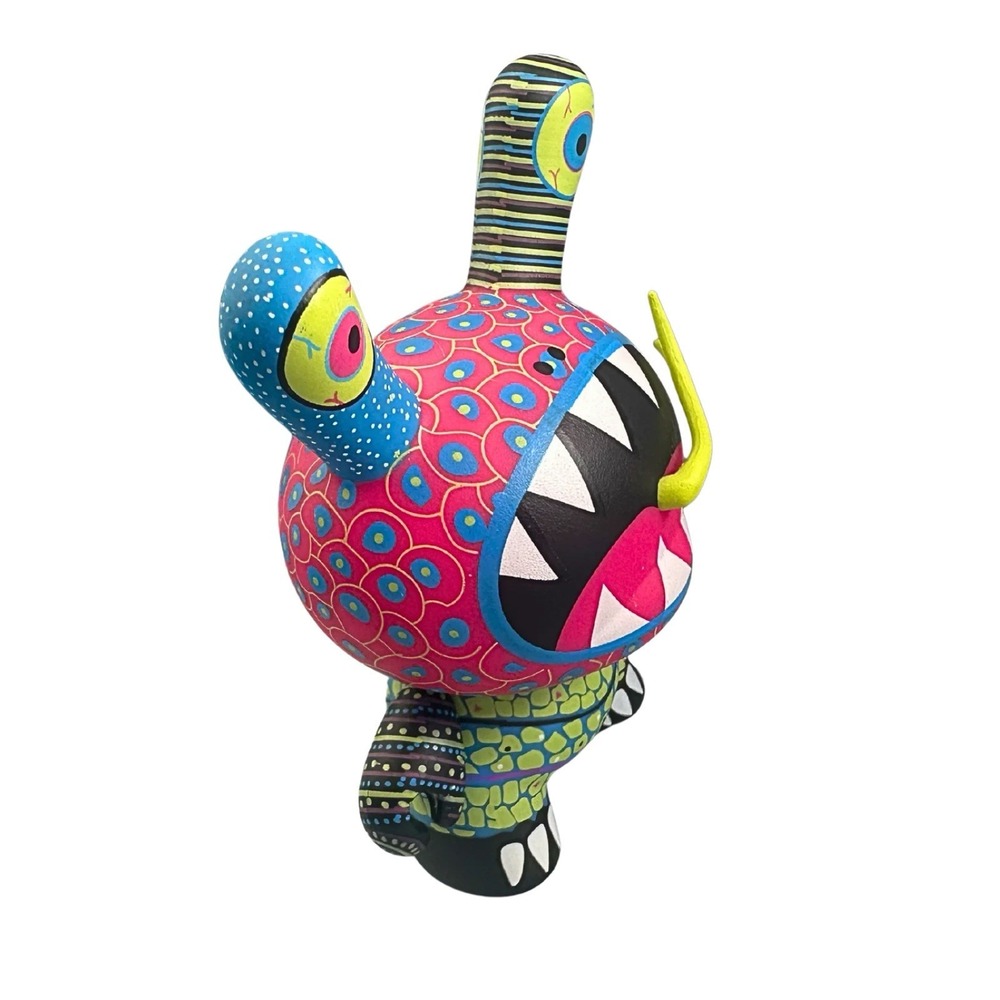Kidrobot Dunny Azteca II Necuc 3" Lizard Vinyl Art Figure Designer Toy 2011 - Picture 8 of 16